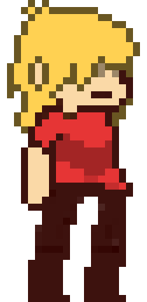 [980d57] Hm... *He jumps really high into the air, looking at the tops of trees. Nothing.*