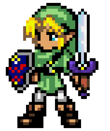 [000885] Link Pixel Art