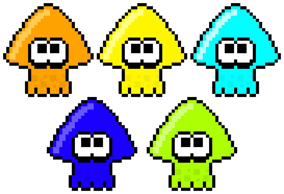 [9664c4] Squid icons