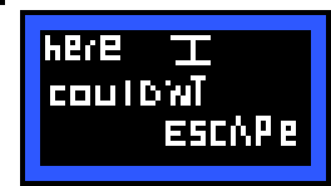 [9664c4] here i couldnt escape