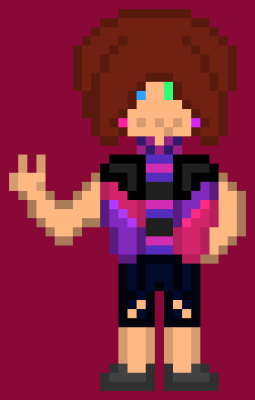 [7b427b] Oh, how rude of me... I forgot to tell you my name, I'm Jade nice to meet you Sans.