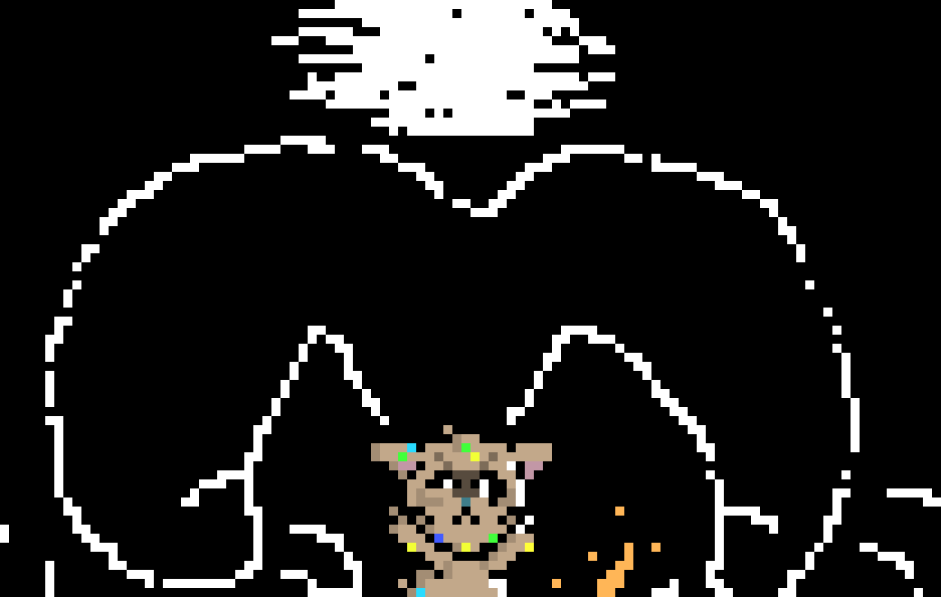 [95be89] -The blast just phases through it... Its not there like its a inner demon-