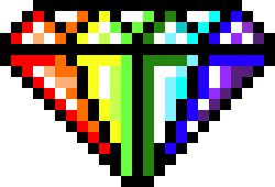 [9664c4] Rainbow diamond