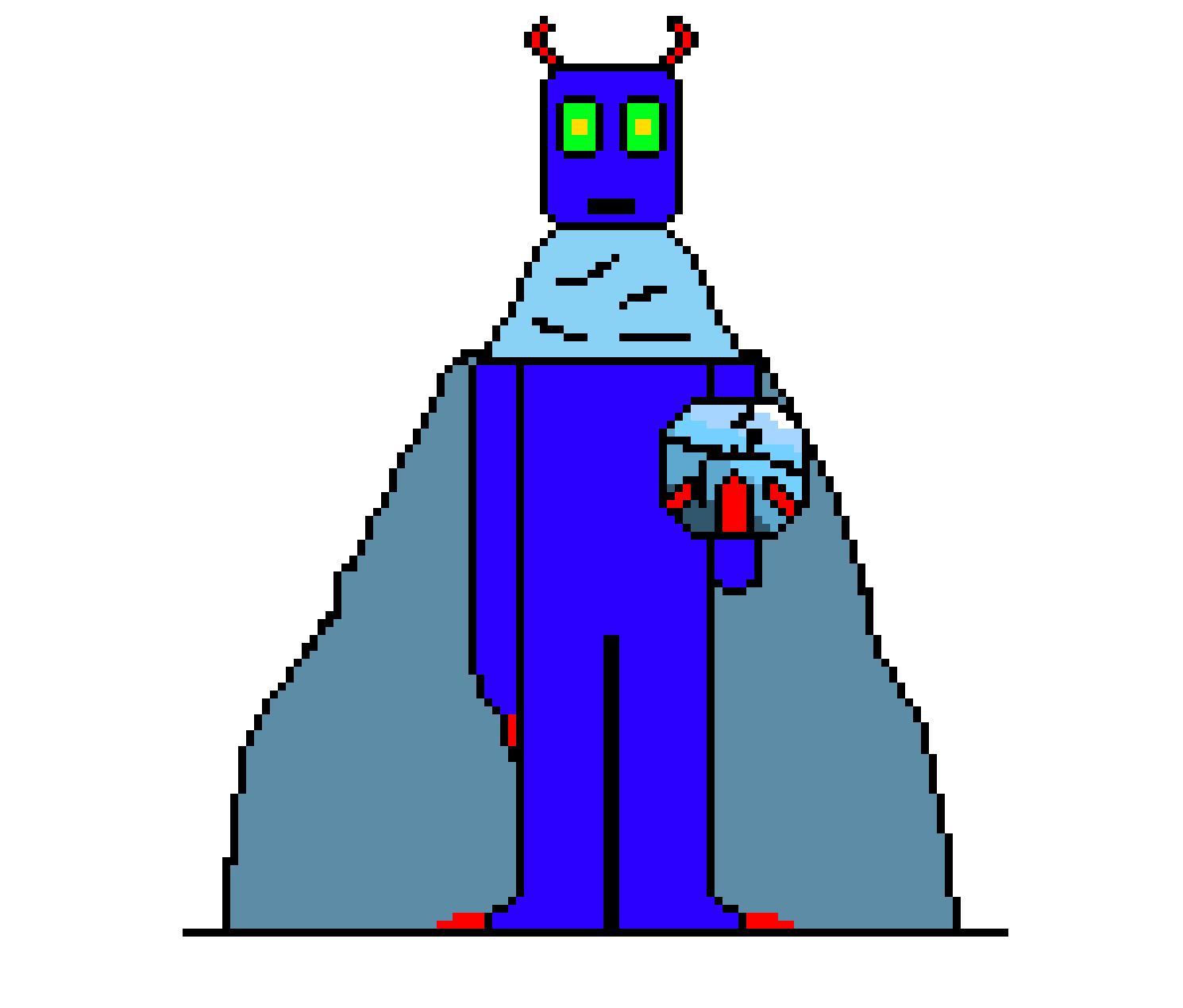 [e83129] thew...at least that did't hit me-*Crack**looks at his crystal ball*....what the....there's only 2 of these...in existance....why would someone try to break it.....*crack*-Therthrerin The Crystal Ball Keeper (Deadtale)