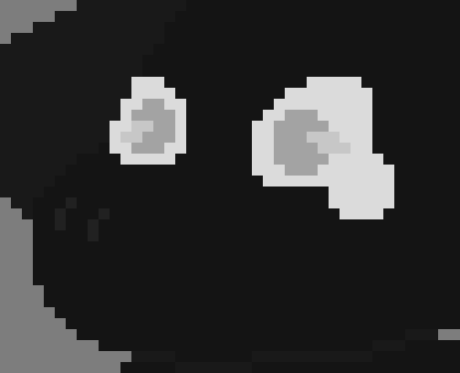 [a34ade] [They look up at their screen] "...Are you a.. robot?"