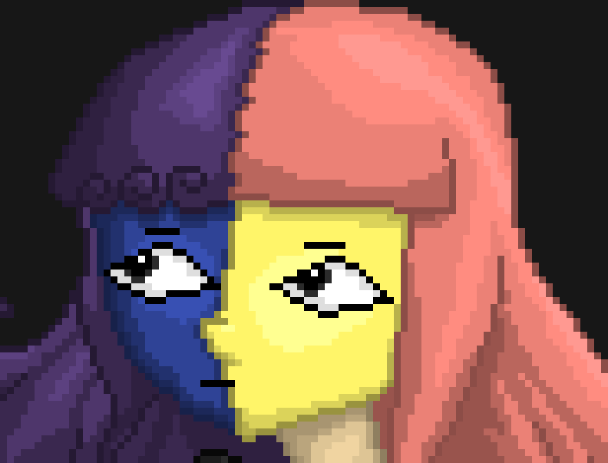 [f7c573] my home is kind of a clutter mess of shapes and misplaced colors, it probably would hurt your eyes..