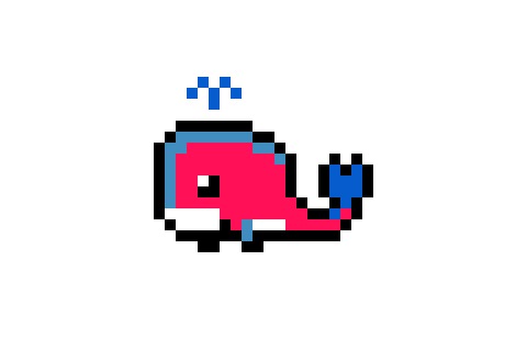 [e3be5b] Pixel Whale