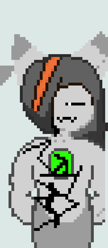 [d8d976] *Glitch is zoning out* -Glitch