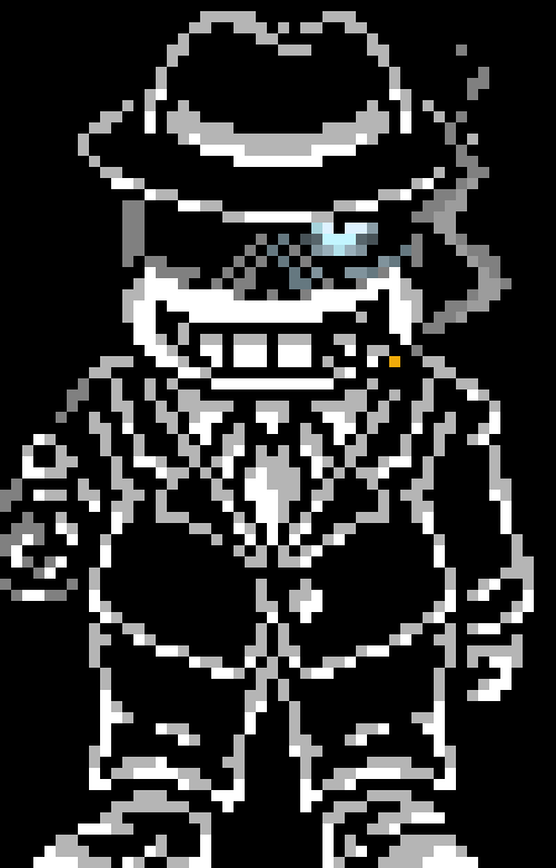 [4076f0] back) -shooting most of the people who were attacking me- -mafia sans (cleetus)