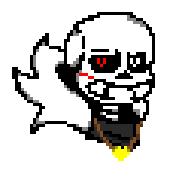 [e76759] X/ Cross Sans Head