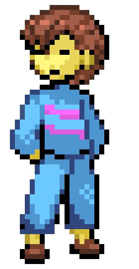 [8aa4ac] I made a PKMN Trainer Frisk! | Fish :O