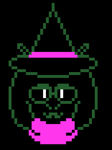 [fef5fe] ralsei is a cute character even if people confuse his gender with the opposide gender of male