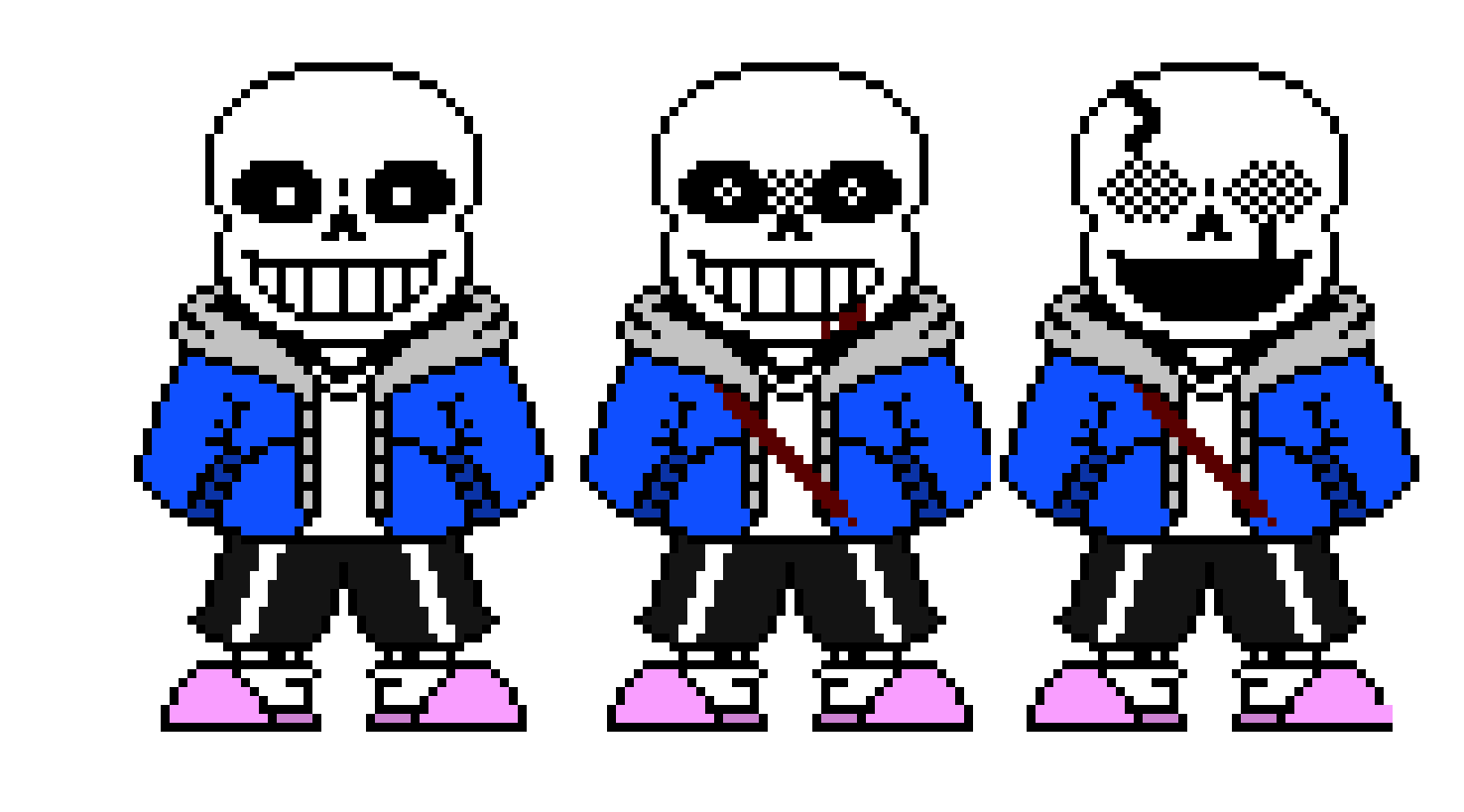 [dd17df] last breath sans sprites phase 1-3 