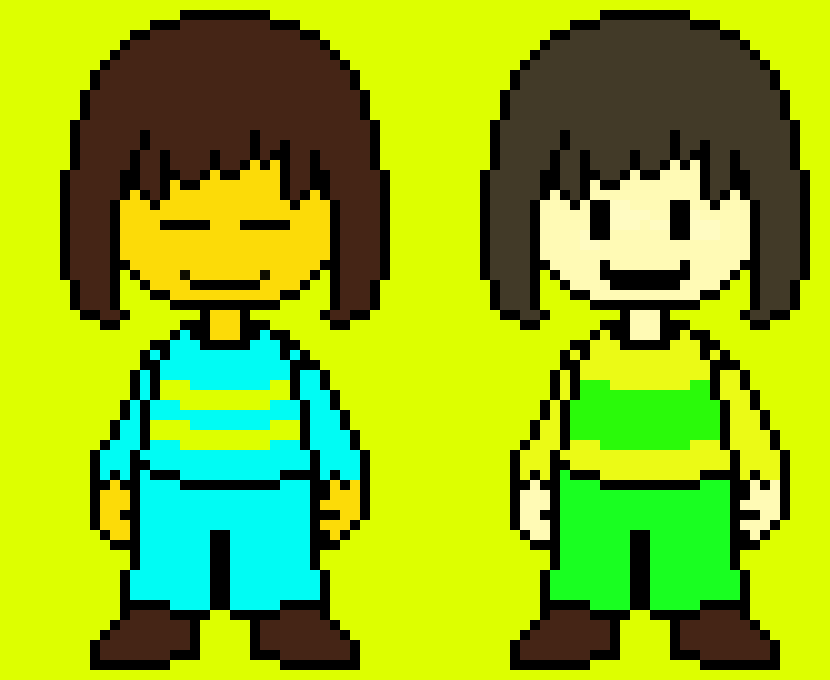 [a82578] RUL! CLASSIC FRISK+CHARA