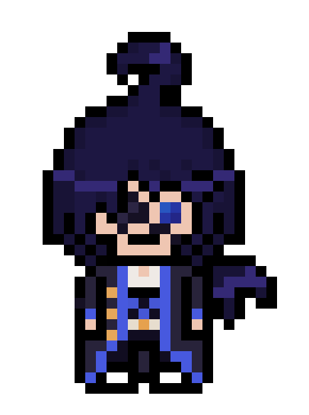 [cb4563] danganronpa pixel sprite cheering base