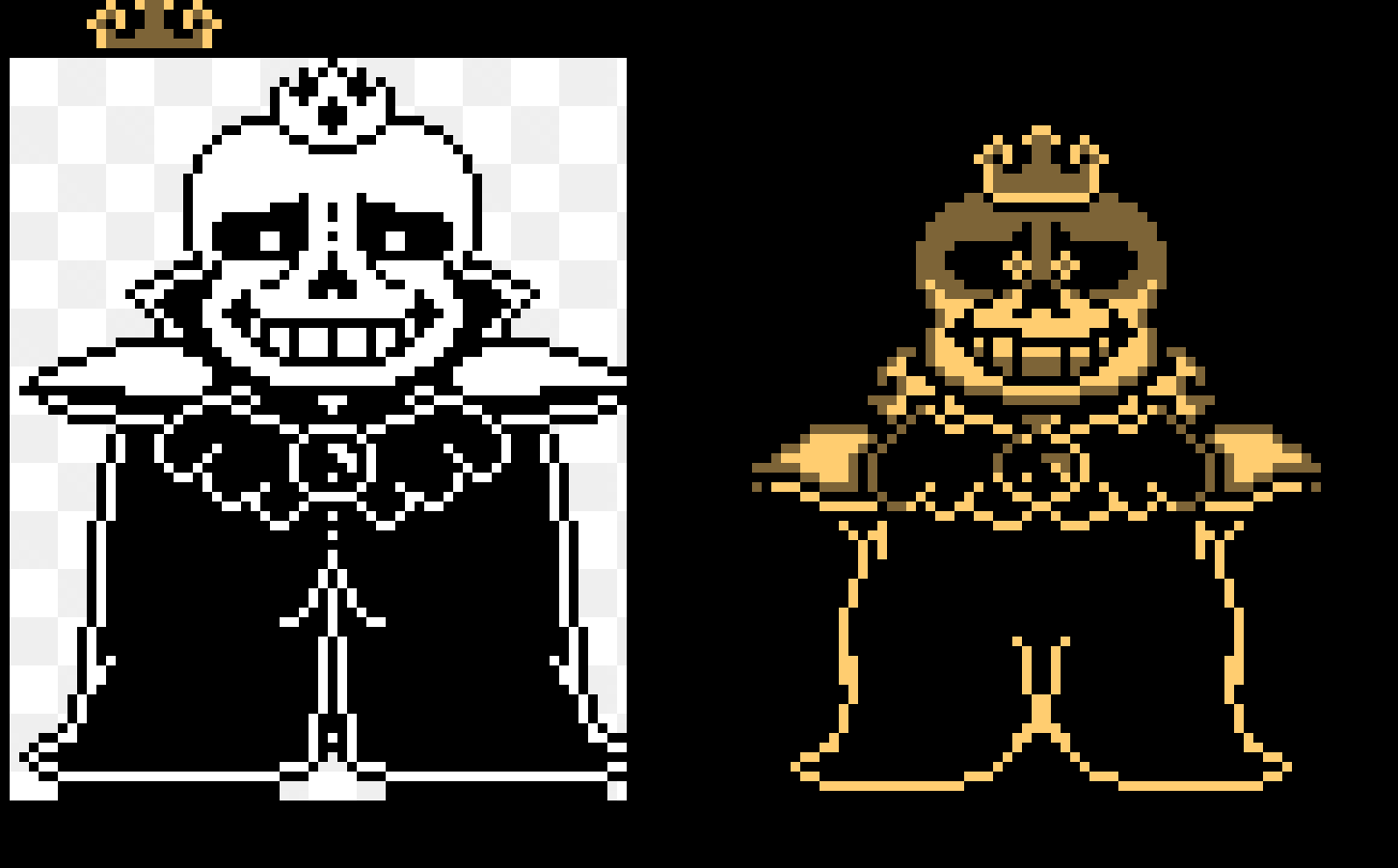 [db17e5] Import vs Original. This goes to show how making originals are good and not ripping them are bad. Like you can use sprites for references but completely ripping them is a no-go. [lss]