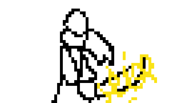 [53a360] Outline 10 actived electro sword * Outline 10 : just to make sure the intruder is really dead after this 