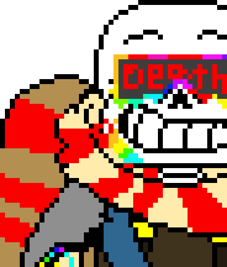 [6ae5b3] Yeah I remember you. From that weird green sans who apparently hired sonic. That was weird - Fresh!Ink sans