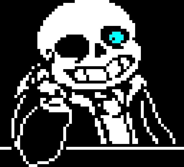 [11a9d7] Did you just try to hit me papyrus? -Shop Keeper Sans