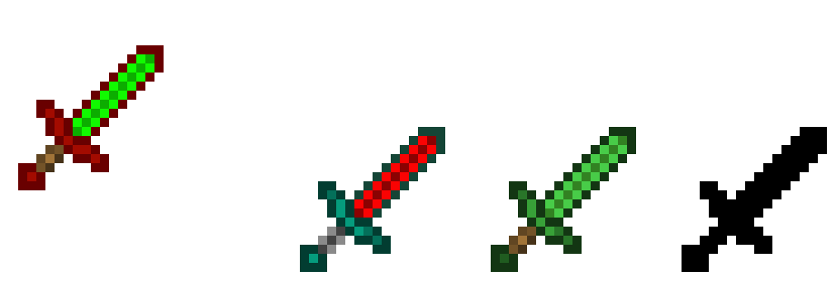 [9664c4] Minecraft Swords