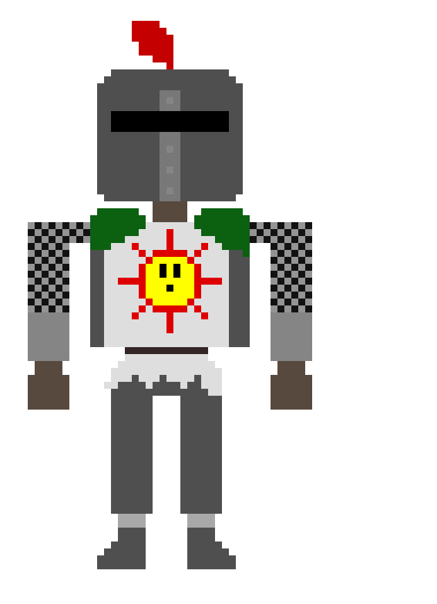 [2fcb16] Solaire: Huh? Whos there.