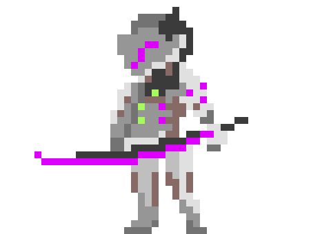 [4793a2] -looks down from a rooftop in pam-