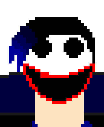 [f7c573] It's a clown. It holds out a little clown horn and honks. The sound is so distorted.