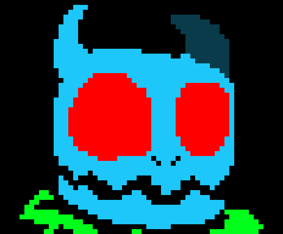 [d14112] I-I-I'm y-y-y-y nightmare... -He'd fire 2,000,000 blasters and 2,000,000 bones at Red, while attatching him to strings, making him unable to move-