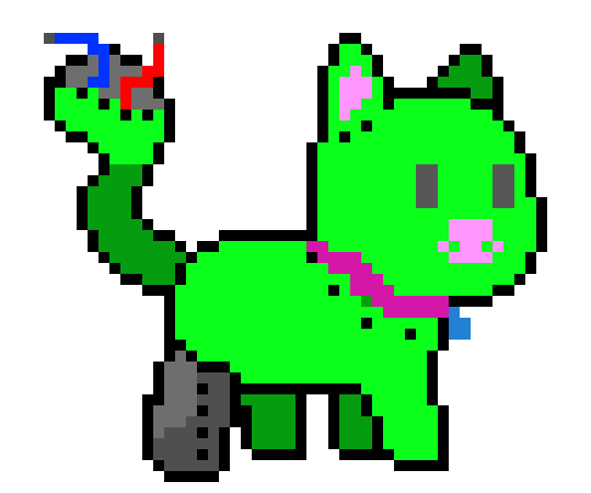 [3a33bd] (starts running around the campfire because has so much energy)-Speck