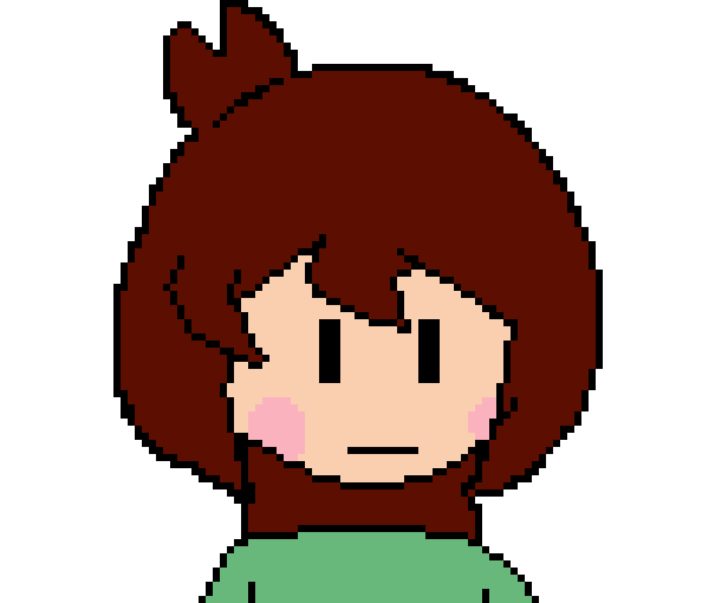 [b9de0d] are you gonna rap battle me or not bone head? - chara the human