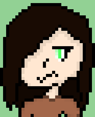 [63ceb7] Hmmm... -She was examining you- Something about you, seems... Familiar as well... Something... Steph... Something like that...