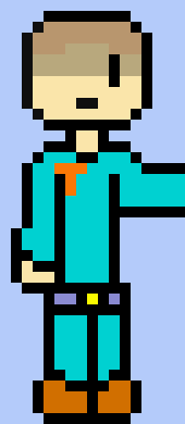 [05b0c1] Eh, I am supposed to be dead. I'm not due to reasons behind the screen but....1, 2. On me.