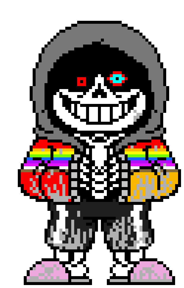 [ac28da] infinityDust Sans: maybe the human left