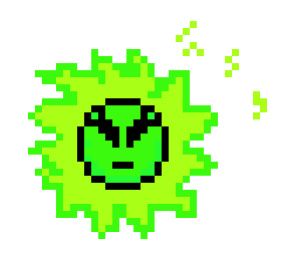 [545c1c] *Tries to look intimidating by forming pointy shades* Uh yeah!? Your Error Sans!