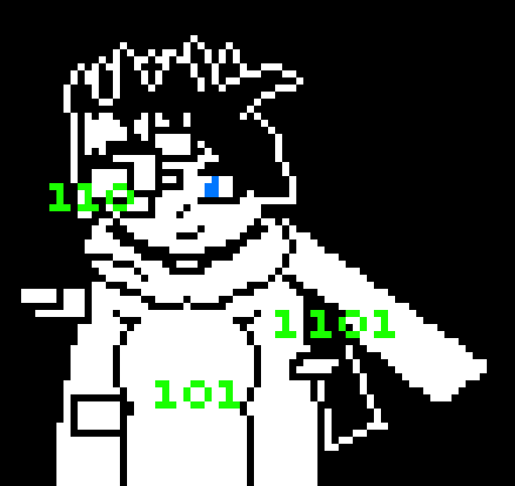 [5b2f3e] -glitches into view... looks female..... and not like the quarter from yesterday-