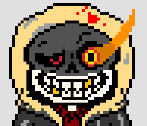 [b72944] *the orange figure walks toward snowdin, where someone seems to be talking* - CT