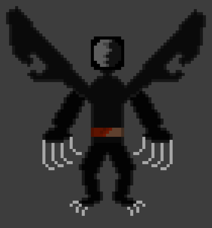 [25d002] *He slowly gets up, and stares around the dark room, thinking of something*