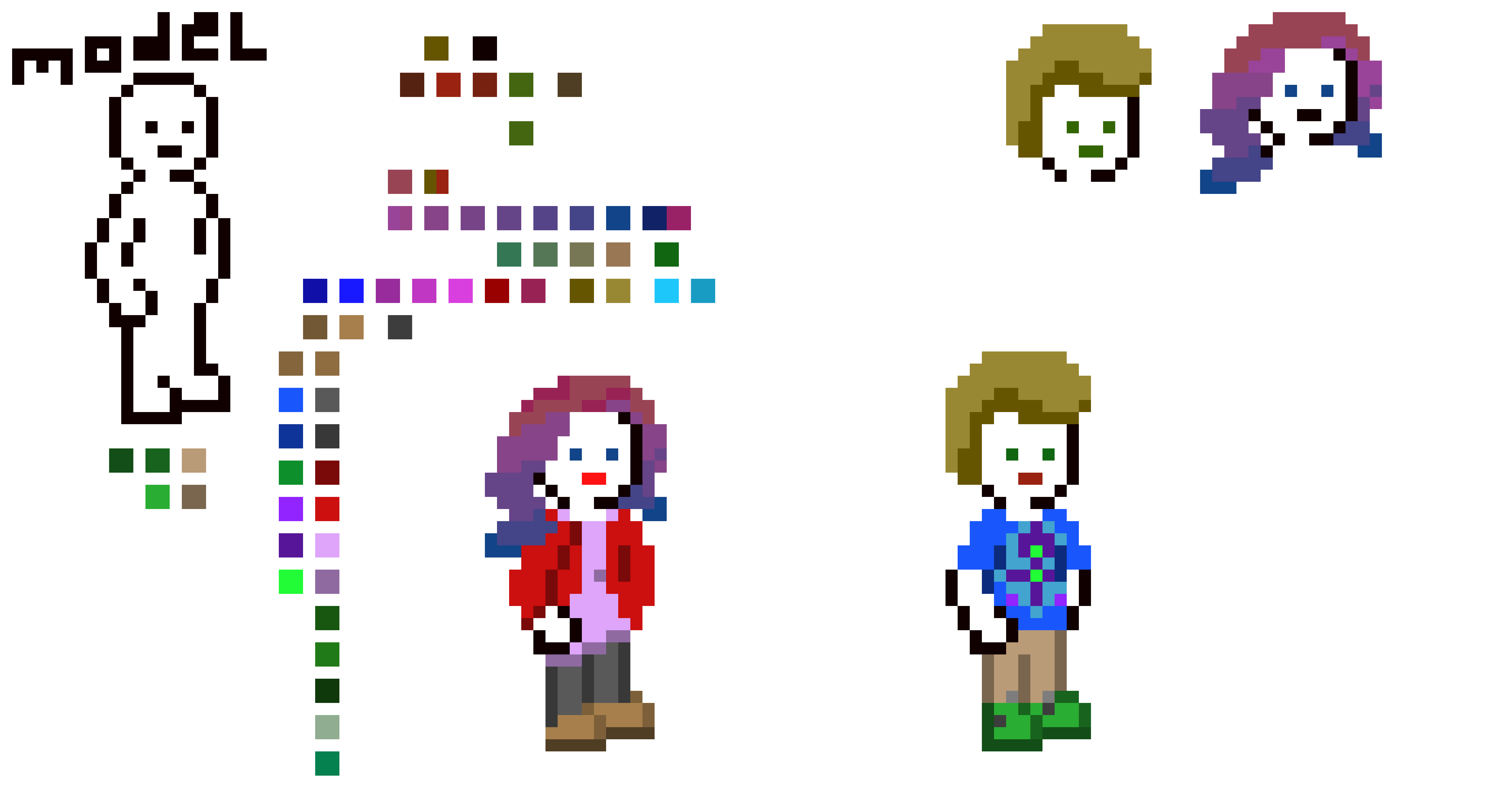 [33ed5e] Colored Models 