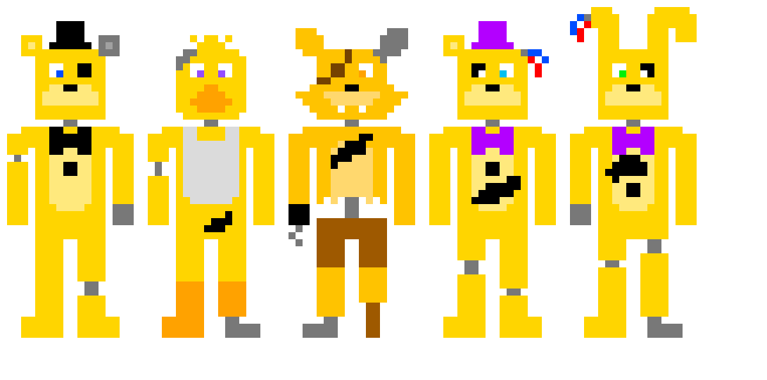 [3b1282] Spring Animatronics (Withered)