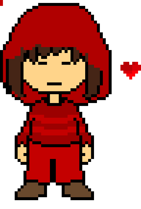 [460ab0] Chara and Frisk Battle Sprites (+Kris!)