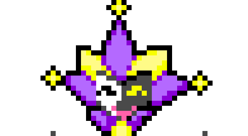 [05b0c1] And so I arrive! Like news of a finger snap wiping out half of Marvel across an unsuspecting internet! I am Count Bleck's master of dimensions! The pleaser of crowds! I am Dimentio! Remember the name well!