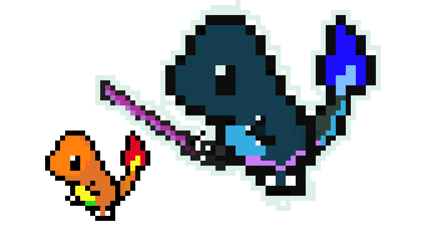 [9664c4] Blue fire charmander