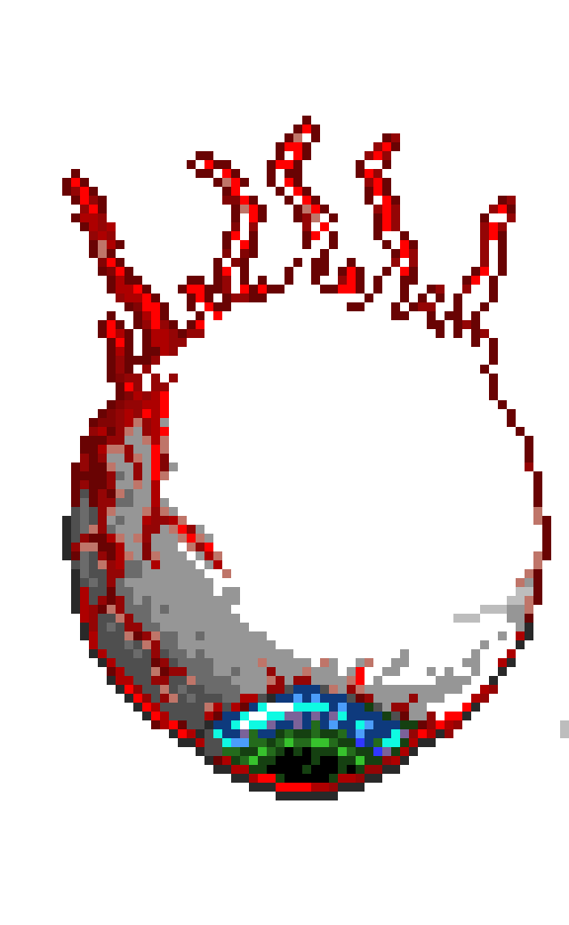 [7637ce] The Eye of Cthulhu is summoned by Cyberbot System Unit 673, preventing the spawn of any other bosses with the exception of King Slime.