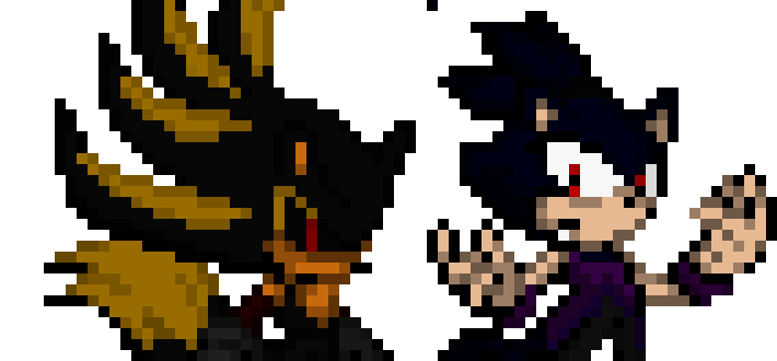 [b49466] Krimzo the Tenrec/Wolf Hybrid and his neighbor, Morrigana the Vampire Cat