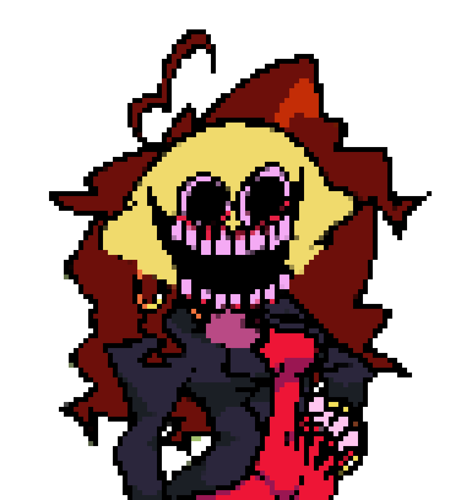 [990543] That monster does not have my luxurious locks of hair.