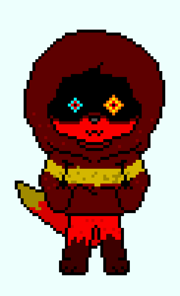 [6b98f7] for translation, it says i see everyones against me