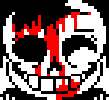[7ce906] *(Demented was watching, visible.) -HorrorTale Sans