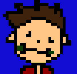 [843b57] *takes helmet off and leans over his toilet* *vomits* -Adam