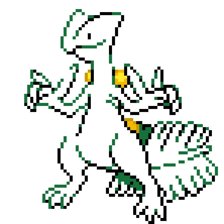 [a79e3c] It looks great sans, I'll continue my Sceptile - Jade