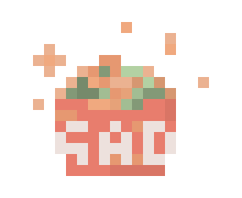 [9664c4] trash sad bucket